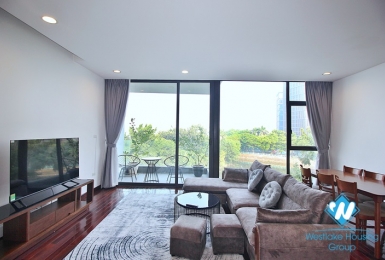 Nice view - Apartment with balcony on the lake for rent in Quang Khanh st, Tay Ho District 